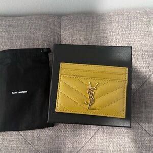 BRAN NEW with box YSL cardholder